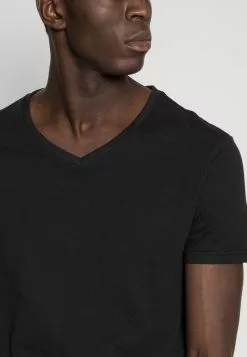 Pier One 5 PACK - T-Shirt Basic - White/blue/black -Pier One Geschäft 04339dc8a41b4f87892bcf5988fa14bc