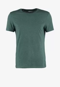 Pier One T-Shirt Basic - Green Melange -Pier One Geschäft 0455591cefac4e409c734834ada6cb34