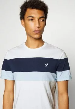 Pier One T-Shirt Print - White/blue -Pier One Geschäft 0c4d7a9c58b9432c847d4bba78c7bc49