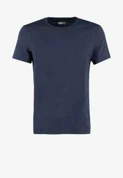 Pier One T-Shirt Basic - Dark Blue Melange -Pier One Geschäft 0d592046cd89469590588862f5503431