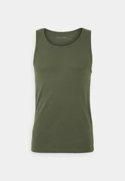 Pier One 3 PACK - Unterhemd/-shirt - Black/khaki/mottled Dark Grey -Pier One Geschäft 0f2fccc3500d43e89c1d03ced73ce834