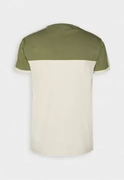Pier One T-Shirt Print - Khaki/off-white -Pier One Geschäft 10559b0cbe7740d59f0b28170b3f5eed
