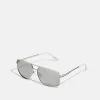 Pier One UNISEX - Sonnenbrille - Silver-coloured, Black