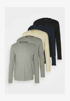 Pier One 5 PACK - Langarmshirt - Black/dark Blue/stone 11 Pier One 5 PACK - Langarmshirt - Black/dark Blue/stone -Pier One Geschäft 1c25018ba4f641b38bf11faa7391875c