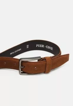 Pier One LEATHER UNISEX - Gürtel - Cognac -Pier One Geschäft 2a7a4da287ac4e3aa1f4ad0c94503e0d