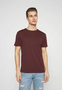 Pier One 3 PACK - T-Shirt Basic - Black/grey/bordeaux -Pier One Geschäft 2d6e3b91aae541ef977efb9debcd78fb