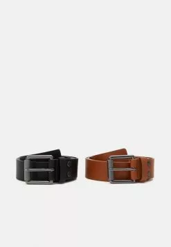 Pier One 2 PACK UNISEX - Gürtel - Black/cognac -Pier One Geschäft 2f8356d00e94424e9b370f49a86d96f0 1