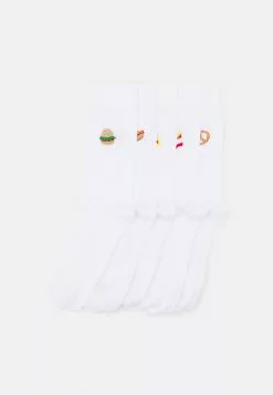 Pier One 5 PACK - Socken - White -Pier One Geschäft 35f7b069984f4e8582d725ec83815bbd 2