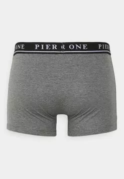 Pier One 5 PACK - Panties - Black/mottled Dark Grey -Pier One Geschäft 363afa71a2ae4dc49a0189dd440f8a5f