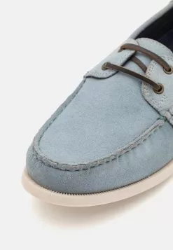 Pier One LEATHER UNISEX - Bootsschuh - Light Blue -Pier One Geschäft 37b02d83232e40da8d3480d4c95012fc