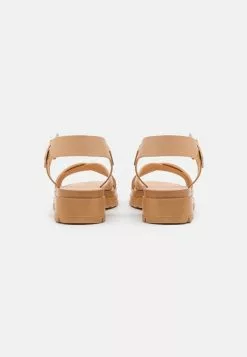 Pier One LEATHER - Riemensandalette - Beige -Pier One Geschäft 386b7ec9f4d64e4f9d9ff65ebf88aba9