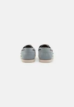 Pier One LEATHER UNISEX - Bootsschuh - Light Blue -Pier One Geschäft 38a5e66a7c314c5d9ef54a801fa7a47d