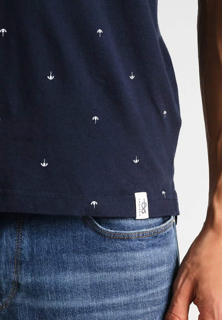 Pier One T-Shirt Print - Navy 4 Pier One T-Shirt Print - Navy – Bild 4