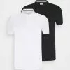 Pier One 2 PACK - Poloshirt - White/black