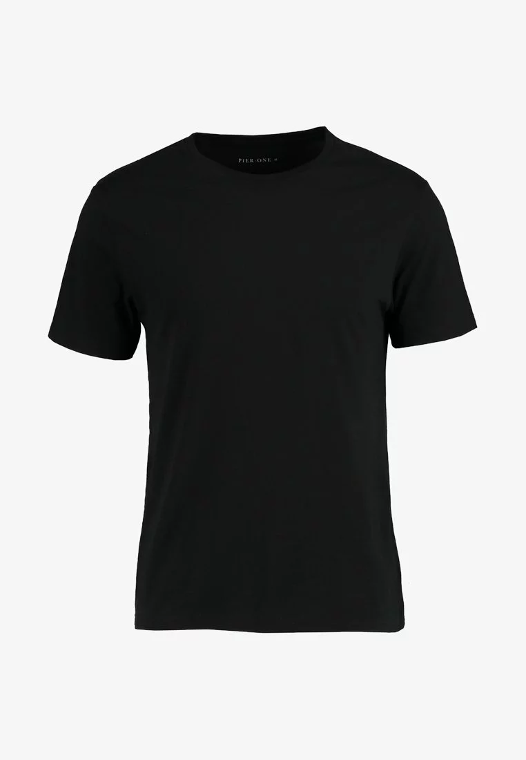 Pier One T-Shirt Basic - Black 5 Pier One T-Shirt Basic - Black – Bild 5