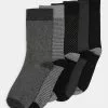 Pier One 5 PACK - Socken - Black