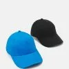 Pier One UNISEX 2 PACK - Cap - Black/blue