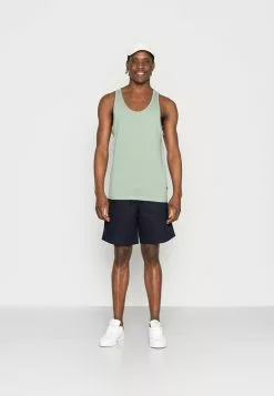 Pier One 3 PACK - Top - Dark Grey / Green / Bordeaux