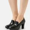 Pier One LEATHER - Pumps - Black