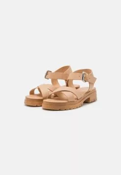 Pier One LEATHER - Riemensandalette - Beige -Pier One Geschäft 62645cd5fed64454a3a96d6d6e88fbe9