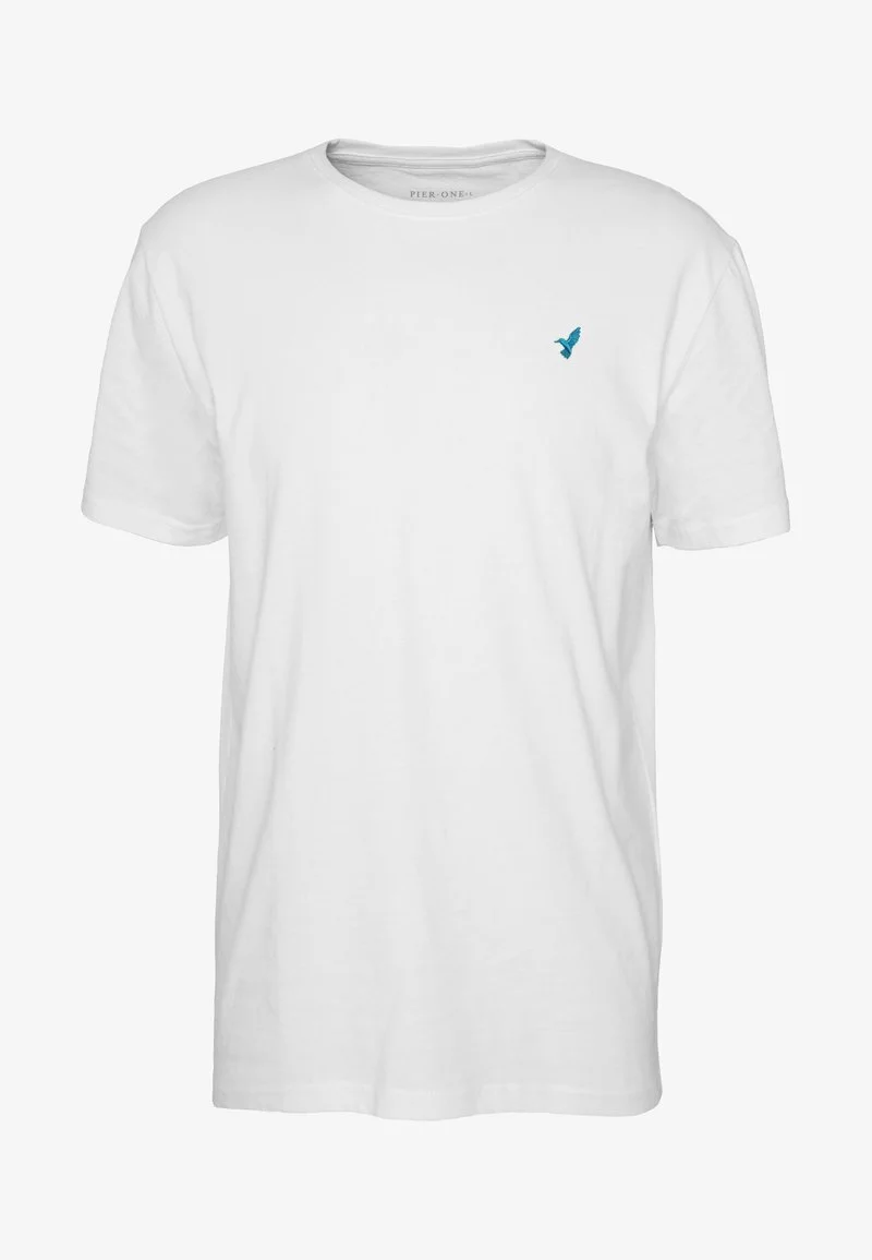 Pier One T-Shirt Basic - White 4 Pier One T-Shirt Basic - White – Bild 4