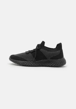 Pier One UNISEX - Sneaker Low - Black