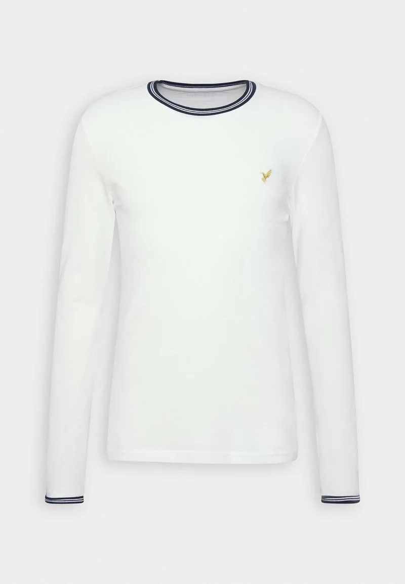 Pier One Langarmshirt - White 1 Pier One Langarmshirt - White