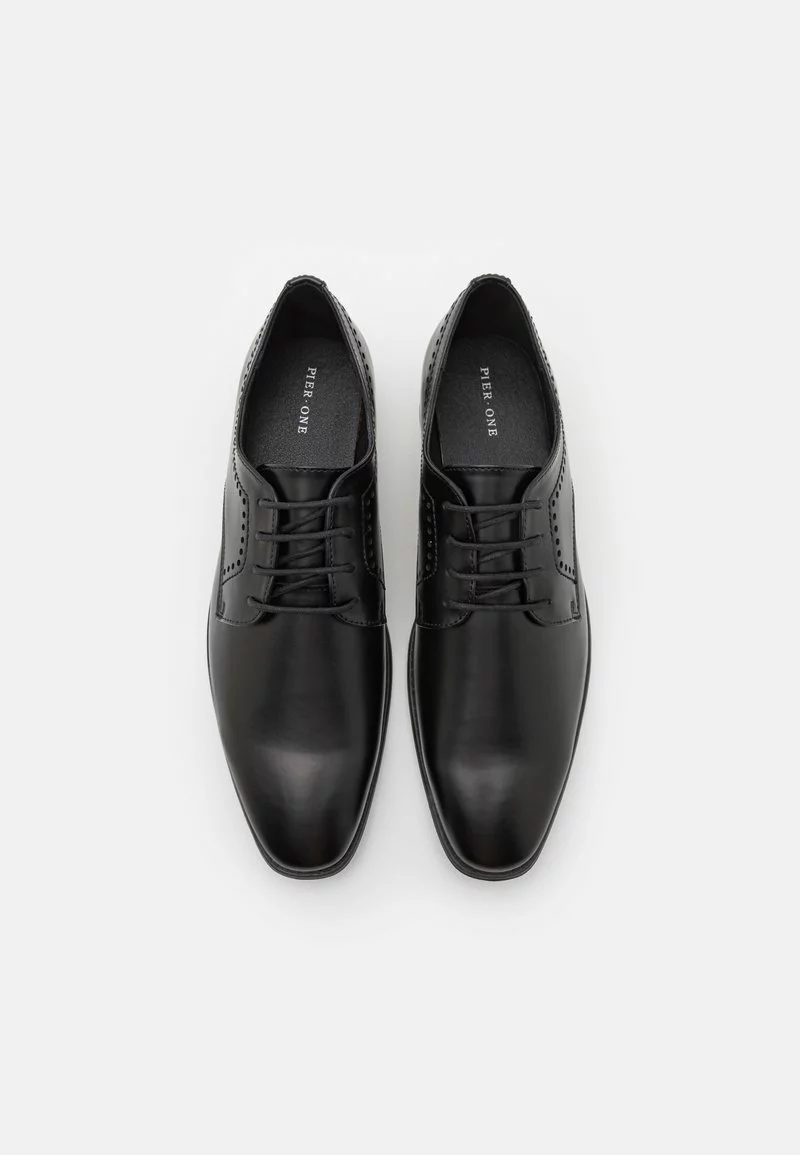 Pier One UNISEX - Schnürer - Black 4 Pier One UNISEX - Schnürer - Black – Bild 4