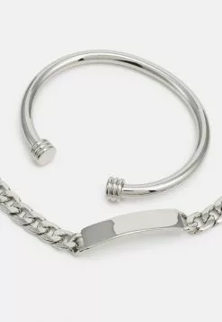 Pier One 2 PACK - Armband - Silver-coloured -Pier One Geschäft 75c69e6e08dd47d0bbf5a2255ce19eec