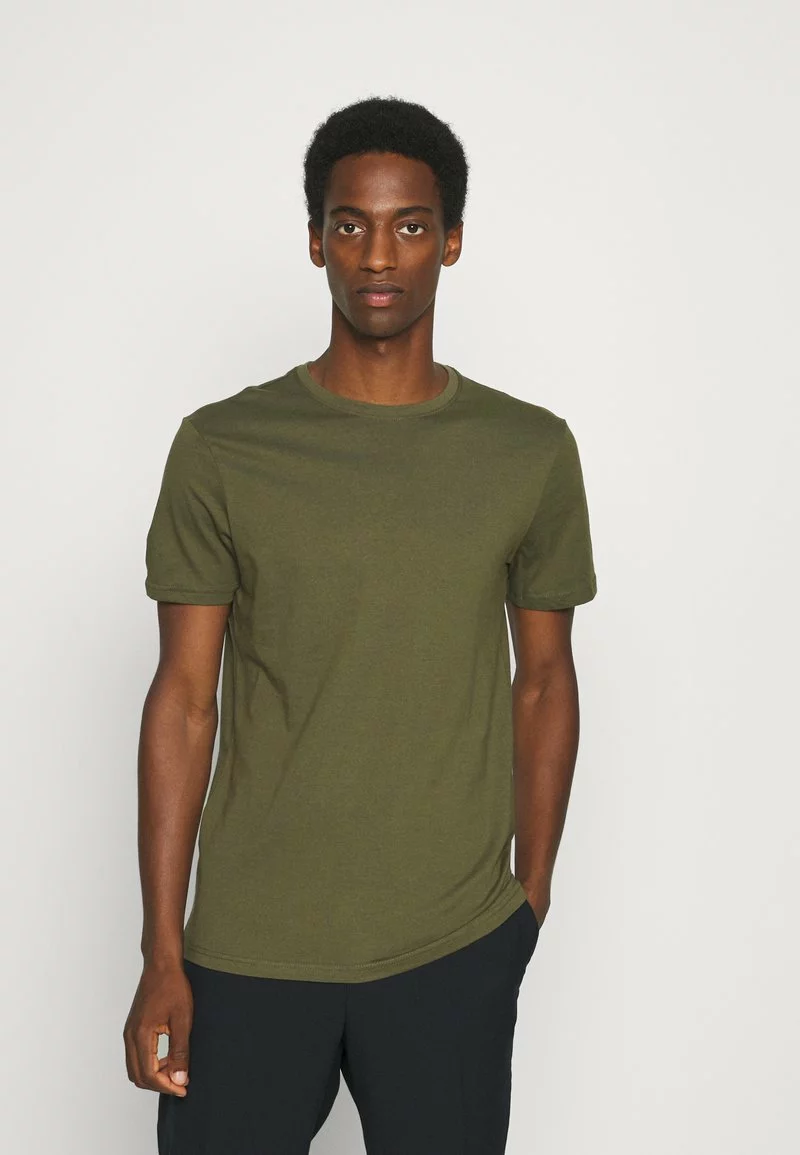 Pier One T-Shirt Basic - White/dark Grey/black 5 Pier One T-Shirt Basic - White/dark Grey/black – Bild 5