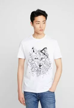 Pier One T-Shirt Print - White