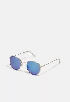 Pier One UNISEX - Sonnenbrille - Gold-coloured/blue -Pier One Geschäft 86da2e15ef8c413eada469d3cb0f90a2 1