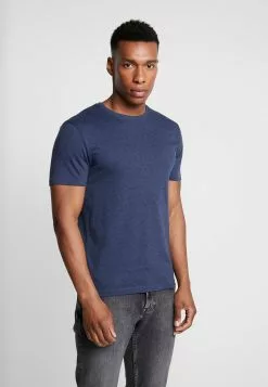 Pier One T-Shirt Basic - Mottled Bordeaux/white -Pier One Geschäft 879f969b2cfc4ca0b00bb197bee67f46