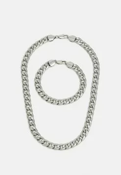 Pier One 2PACK SET - Halskette - Silver-coloured -Pier One Geschäft 8c39ffde39e843089dc5aef781e1957b 1