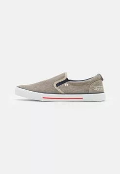 Pier One UNISEX - Sneaker Low - Taupe