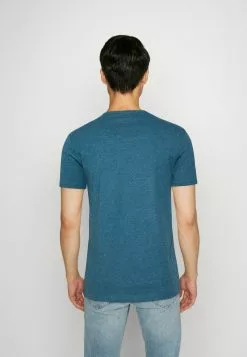 Pier One 5 PACK - T-Shirt Basic - Mottled Blue/light Green/off-white -Pier One Geschäft 92b3aeb6acd54c0096689803c138ac14