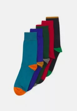 Pier One 5 PACK - Socken - Green/red -Pier One Geschäft 9849af843a974e91bcb06bc9220dc714 1