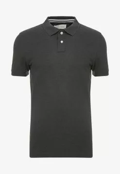 Pier One Poloshirt - Dark Grey Melange -Pier One Geschäft 9f204275c05c41e6950dbc23423e1ad5