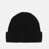 Pier One SHORT MICRO BEANIE UNISEX - Mütze - Black