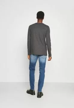 Pier One 2 PACK - Langarmshirt - Dark Grey/black -Pier One Geschäft a601e52fa7974b079f93b858d4b782ec