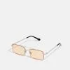 Pier One UNISEX - Sonnenbrille - Silver-coloured, Orange