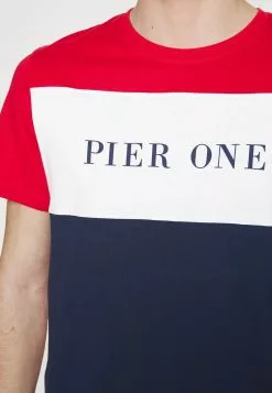 Pier One T-Shirt Print - Dark Blue -Pier One Geschäft b6c71037d41f4c338925d47d900474aa