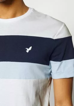 Pier One T-Shirt Print - White/blue -Pier One Geschäft b9633214d8374f3ca392090ae2687d7c