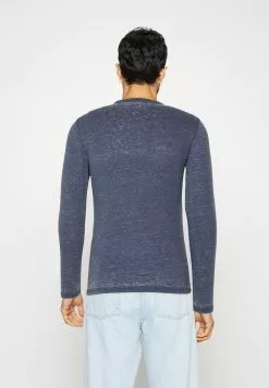 Pier One Langarmshirt - Blue -Pier One Geschäft cc5983d843d4445cb30136b556b1dec8