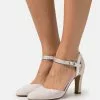 Pier One LEATHER - Pumps - Light Grey