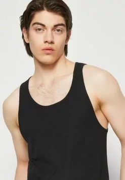 Pier One 3 PACK - Top - Black -Pier One Geschäft df5f7a78c3a34352ab8b0568914160ac