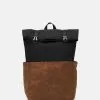 Pier One UNISEX - Tagesrucksack - Brown/black