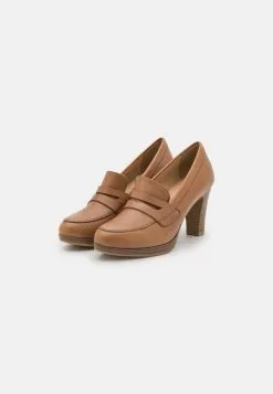 Pier One LEATHER - Pumps - Cognac -Pier One Geschäft e17d8d2073694eb883bc13a967c6343d