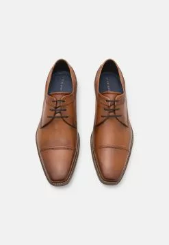 Pier One LEATHER - Schnürer - Cognac -Pier One Geschäft e2dbcb0ec15140c684bc48bc4b08f9e5