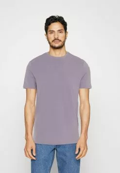Pier One T-Shirt Basic - White/off-white/lilac -Pier One Geschäft e599d059a0144284828124ae63540c76